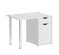 Стол письменный на П-образной опоре с тумбой Home Office