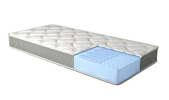 Беспружинный матрас двухсторонний (пена)