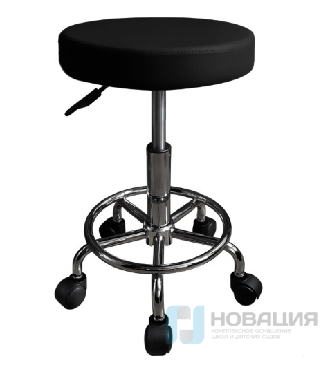 Стул лабораторный с мягким сиденьем