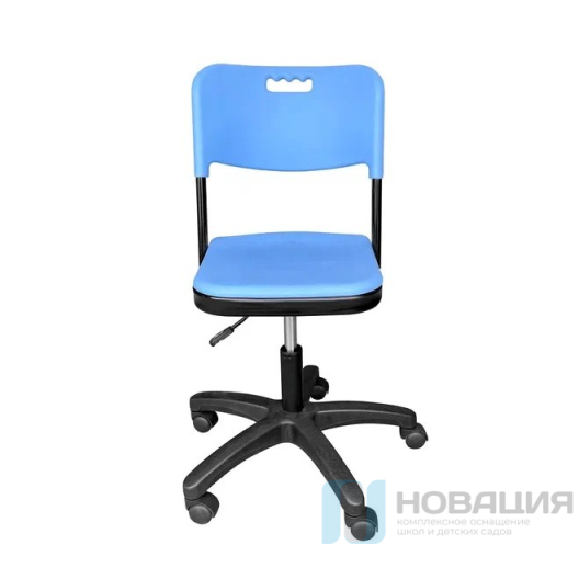 Стул ученический пластиковый на газлифте (опора пластик)