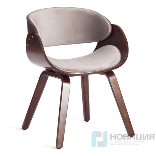 Стул LANDO, 590х530х750 мм (дерево / ткань), mod.8036