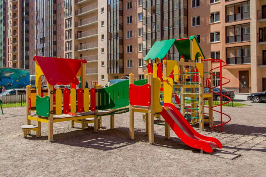 Детский игровой комплекс №3,  8550х5470 мм
