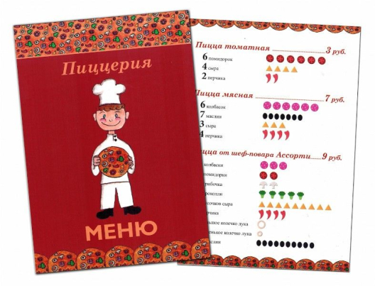Иговой набор "Пицца математическая"