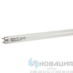 Лампа БАКТЕРИЦИДНАЯ ультрафиолетовая ЭРА UV-С, 30 Вт, G13, трубка 90 см, 48973, Б0048973