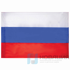 Флаг России 90х135 см без герба, ПОВЫШЕННАЯ прочность и влагозащита, флажная сетка, STAFF, 550227
