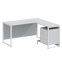 Стол угловой Квадро, 1500х1500х760 мм