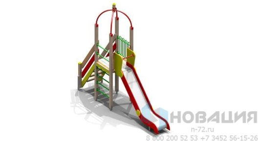 Детский игровой комплекс №33, 4900х1050 мм