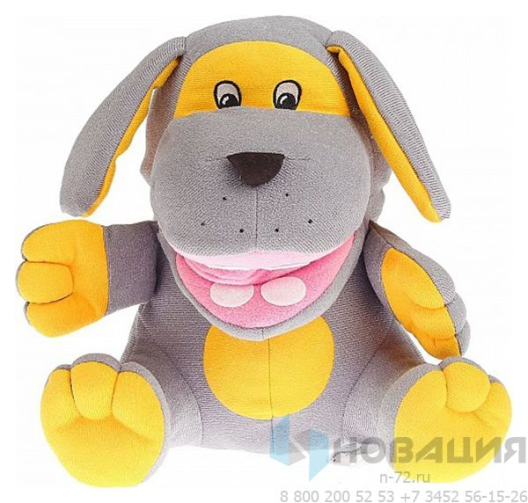 Игрушка для логопедических занятий Пёс Барбос 30 см