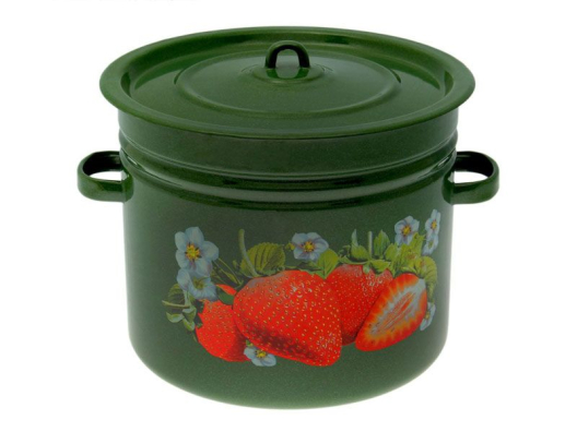 Бак эмалированный 32 л с крышкой