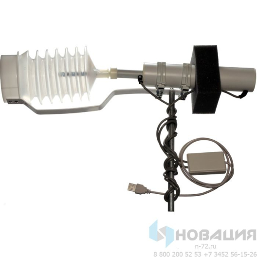 Цифровой датчик объема газа с контролем температуры