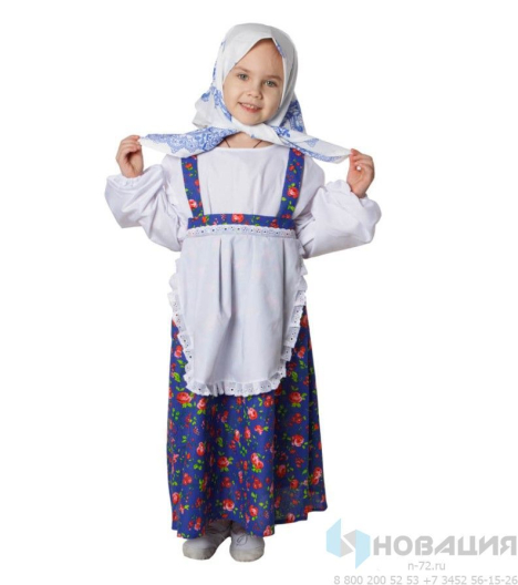 Детский карнавальный костюм Бабка