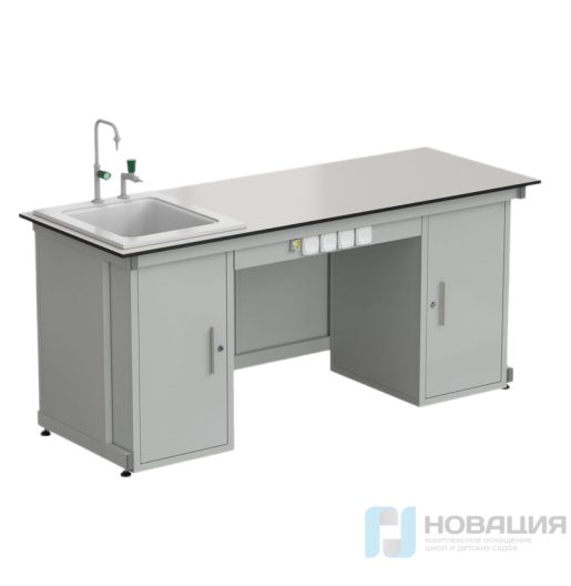 Стол демонстрационный с электрикой и сантехникой