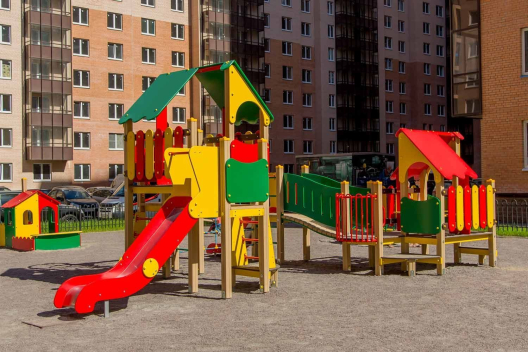 Детский игровой комплекс №3,  8550х5470 мм