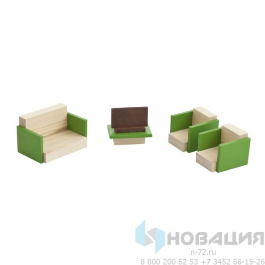 Набор мебели для мини-кукол – Гостиная