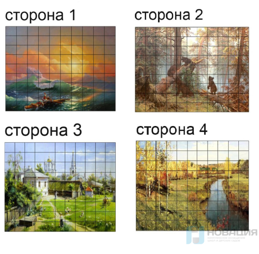 Поворотная квест-стена для ДШИ