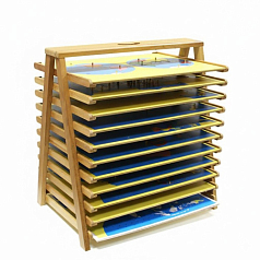 Монтессори материал: Изучаем географию с картами-пазлами