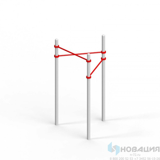 Каскад турников Треугольник