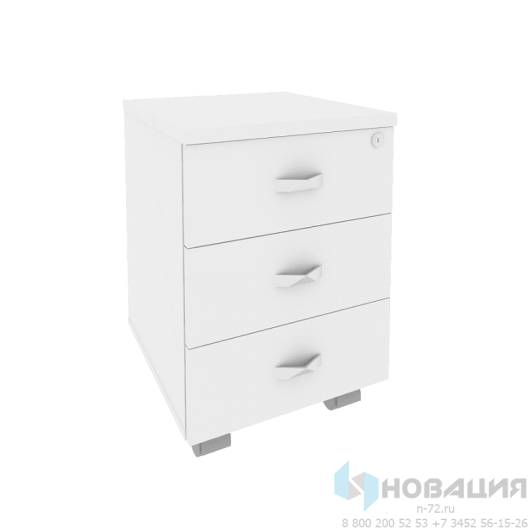 Тумба мобильная офисная Onix, 432х460х611 мм
