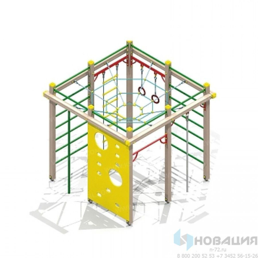 Детский спортивный комплекс №22, 2660х2660 мм