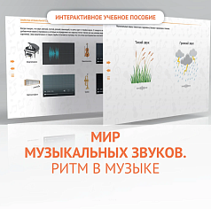 Интерактивное учебное пособие Мир музыкальных звуков. Ритм в музыке. 1-4 классы (DVD)