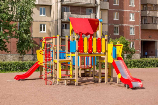 Детский игровой комплекс №3,  8550х5470 мм