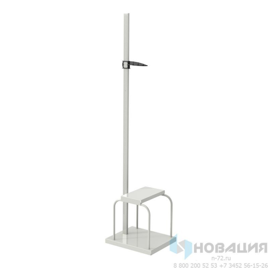 Ростомер металлический со стульчиком, 440х530х2166 мм