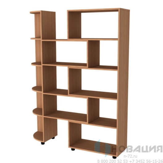 Стеллаж для библиотеки, 1500x630x1830 мм