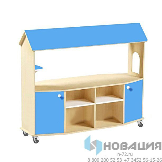 Мобильная игровая зона Магазин, 600(1400)х450х1300 мм