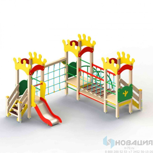 Детский игровой комплекс №27, 4930х3340 мм