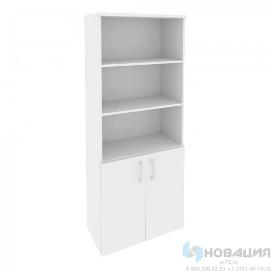 Шкаф для документов полуоткрытый Onix, 800х420х1977 мм