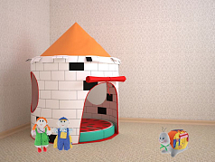 Уголок для уединения "Малыш" для детей 3-4 лет