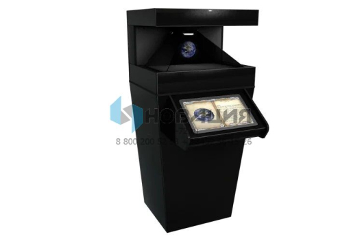Напольная 3D пирамида с интерактивным экраном
