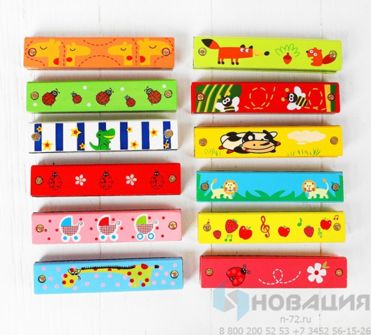 Игрушка для развития речевого дыхания Губная гармошка